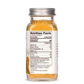 Banyan Botanicals Kitchari Spice Mix spice blend closeup shows vibrant turmeric and cumin