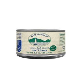 Bar Harbor clams for stuffing and seafood pastas deliver delicate tenderness.