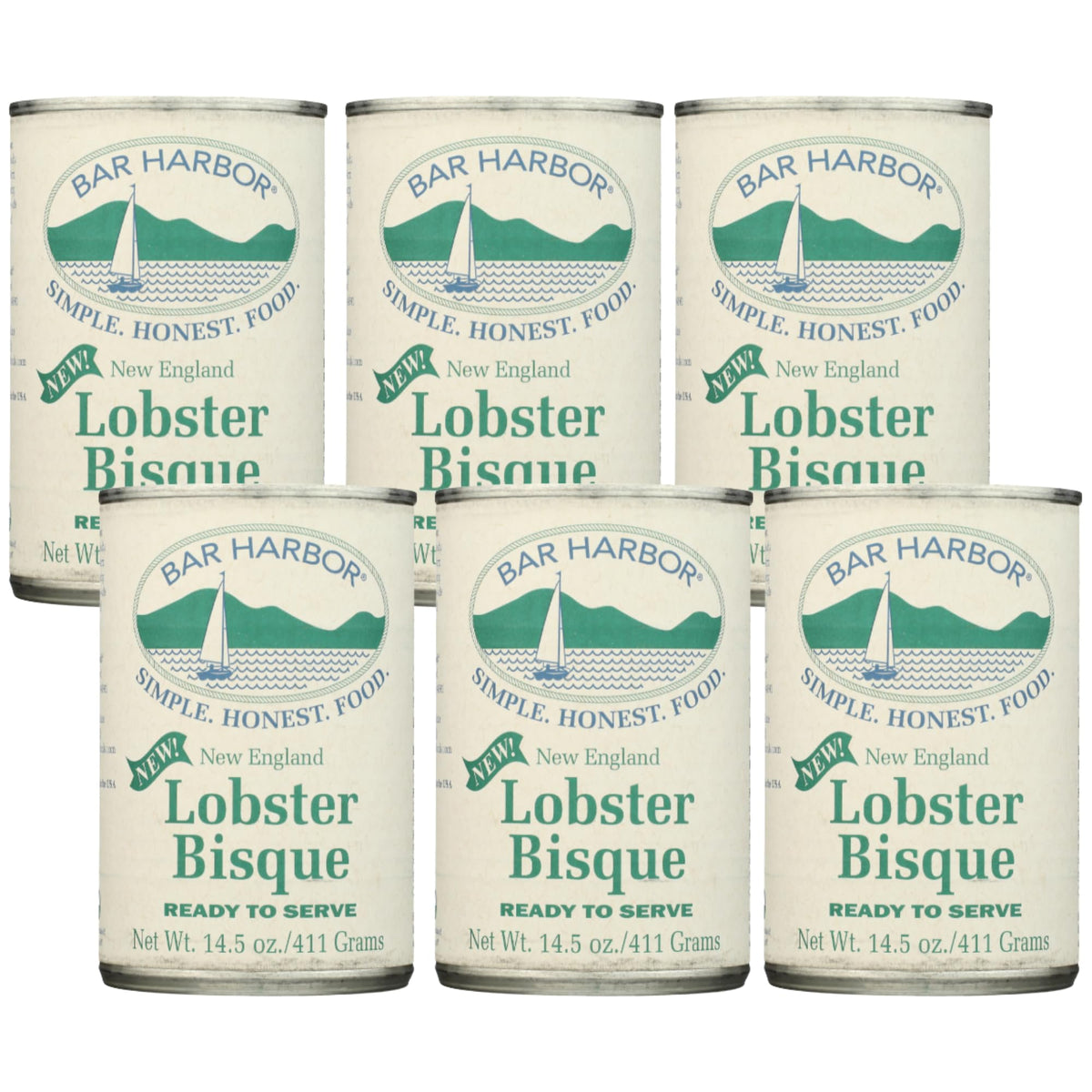 Bar Harbor lobster bisque can—creamy, ready to heat for a quick, restaurant-quality meal.