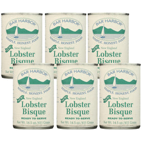Bar Harbor lobster bisque can—creamy, ready to heat for a quick, restaurant-quality meal.