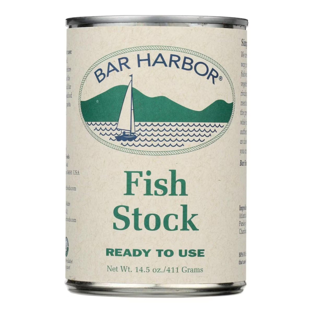 Bar Harbor Ready-to-Use Haddock Stock: pourable goodness to elevate sauces and seafood dishes.