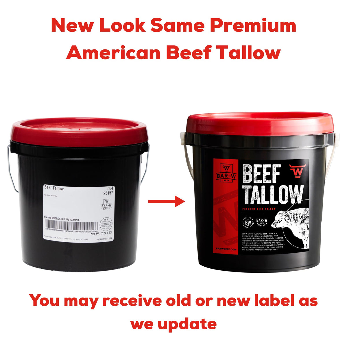 Bar-W Beef Tallow in frying pan delivering crispy fries.
