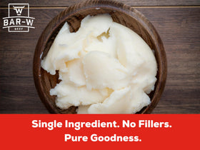 Bar-W Beef Tallow roasting vegetables for rich, savory notes.