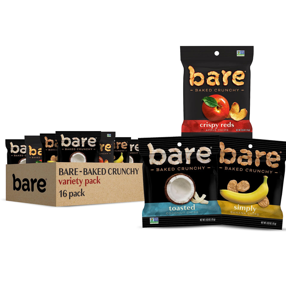 Bare Baked Crunchy Apple Crunch bag for on-the-go fruit satisfaction
