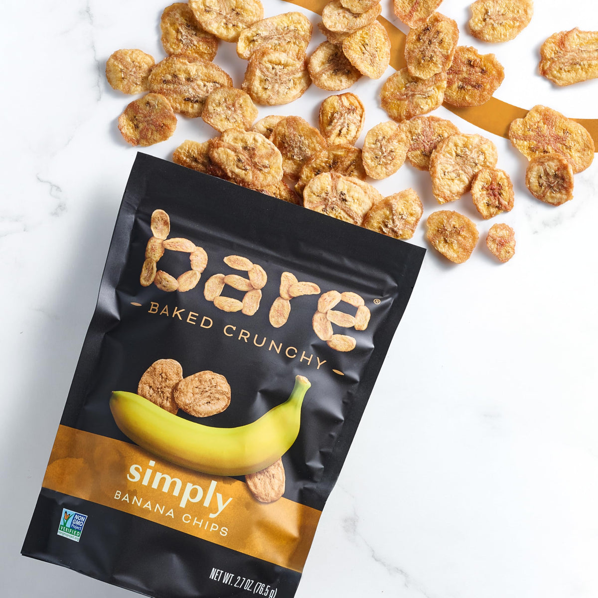 Bare Baked Crunchy fruit snacks 16-count package shown