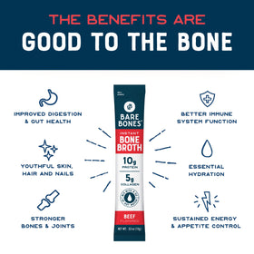 Bare Bones broth cup steaming, showcasing rich aroma and savory flavor for quick meals.
