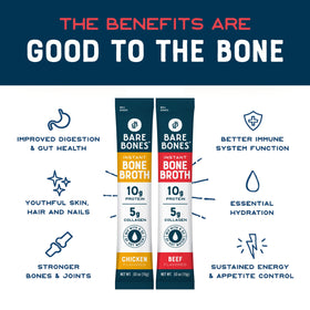 Hot cup of Bare Bones broth shows clean gluten-free nourishment