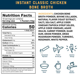 Bare Bones instant broth powder texture close-up highlighting rich savory flavor potential