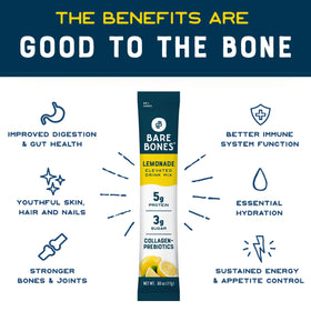 Bare Bones on-the-go hydration stick-pack in-use scene