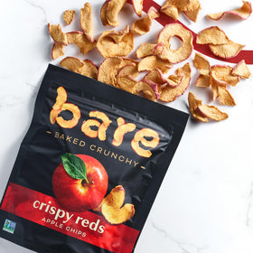 Bare Fuji and Reds sliced apples ready to enjoy.