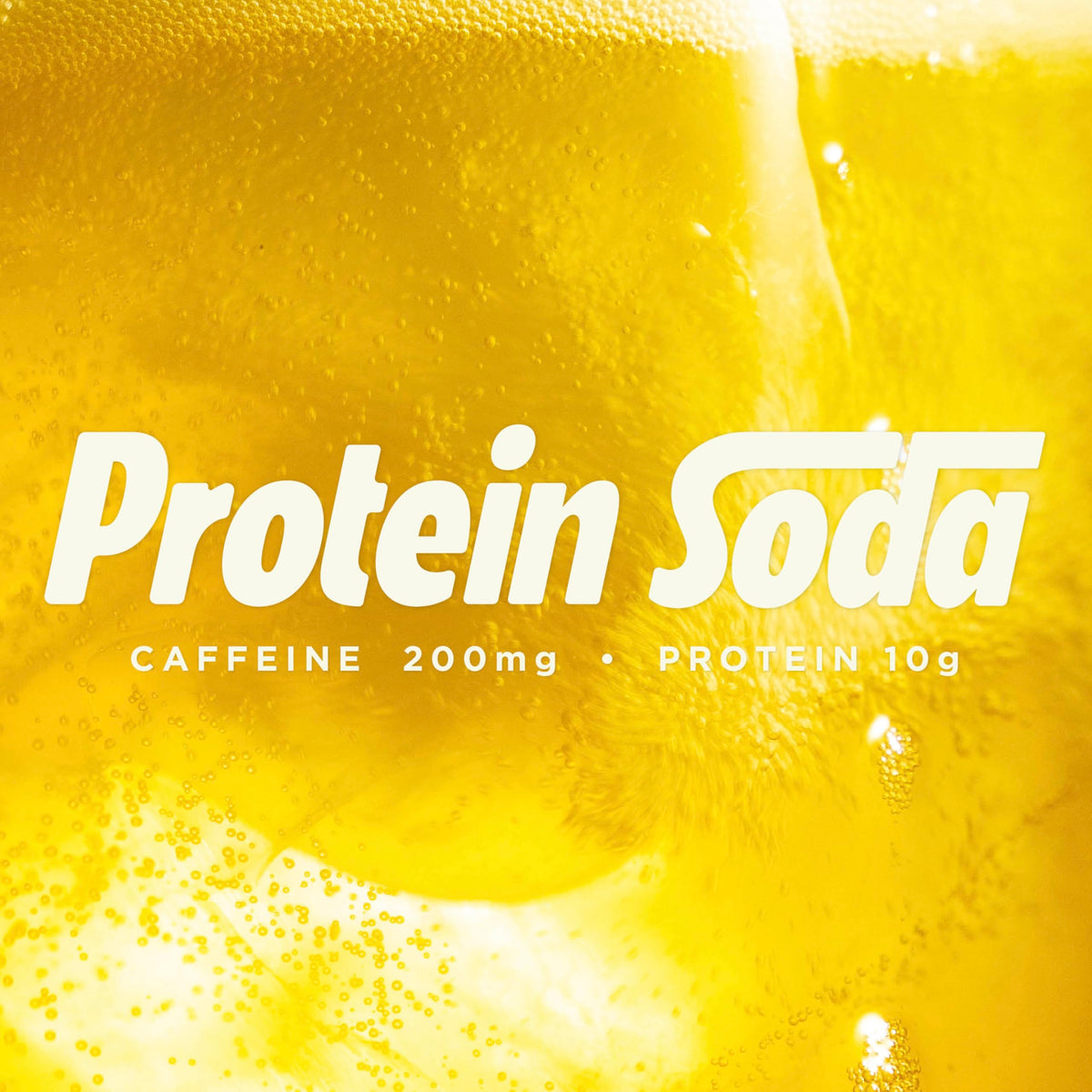 Barebells Protein Soda Pineapple Sunrise ice-chilled glass shows cold, crisp satisfaction anytime.