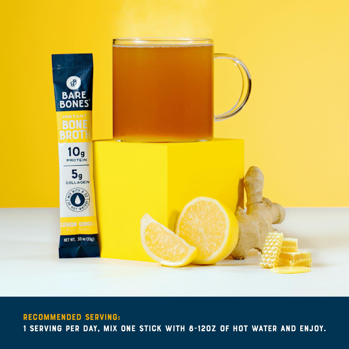 Bare Bones No Artificial Flavors – clean, natural tasting bone broth.