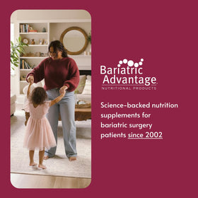 Bariatric Advantage chocolate shake in a glass with smooth texture