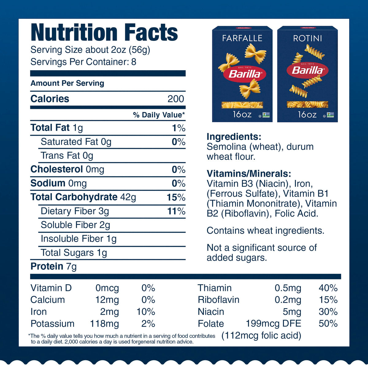 Barilla al dente timing depicted for ideal pasta texture.