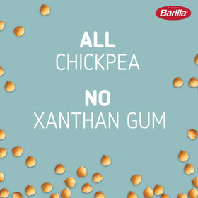 Barilla Chickpea Orzo dry pasta made from chickpea flour.