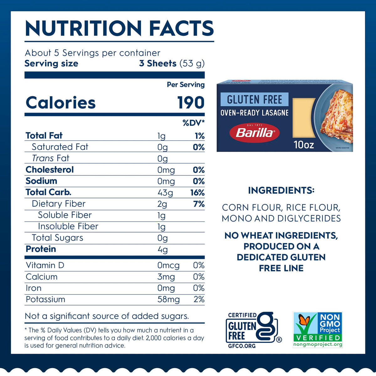Barilla gluten-free lasagne supports easy weeknight family dinners