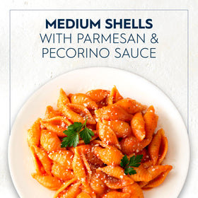 Barilla non-GMO durum-wheat semolina pasta ready for everyday meals.
