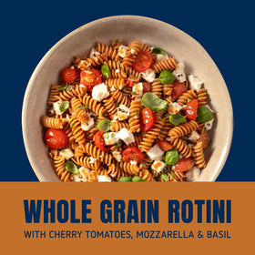 Barilla Non-GMO, kosher whole grain durum wheat pasta.