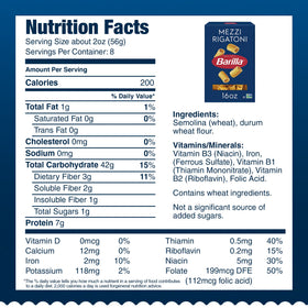 Barilla box highlights Non-GMO and Kosher certifications.