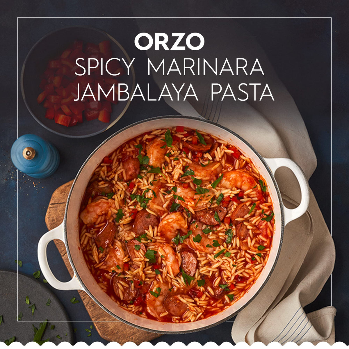 Barilla Orzo box pack image, convenient 16-box family pack.