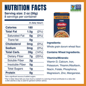 Barilla packaged pasta 12-box ready for bulk meals