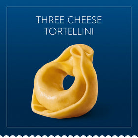 Pantry-ready Barilla Tortellini for quick weeknight dinners.