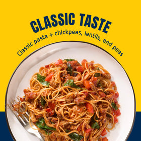 Barilla Protein+ packaging highlighting Non-GMO and Kosher certification