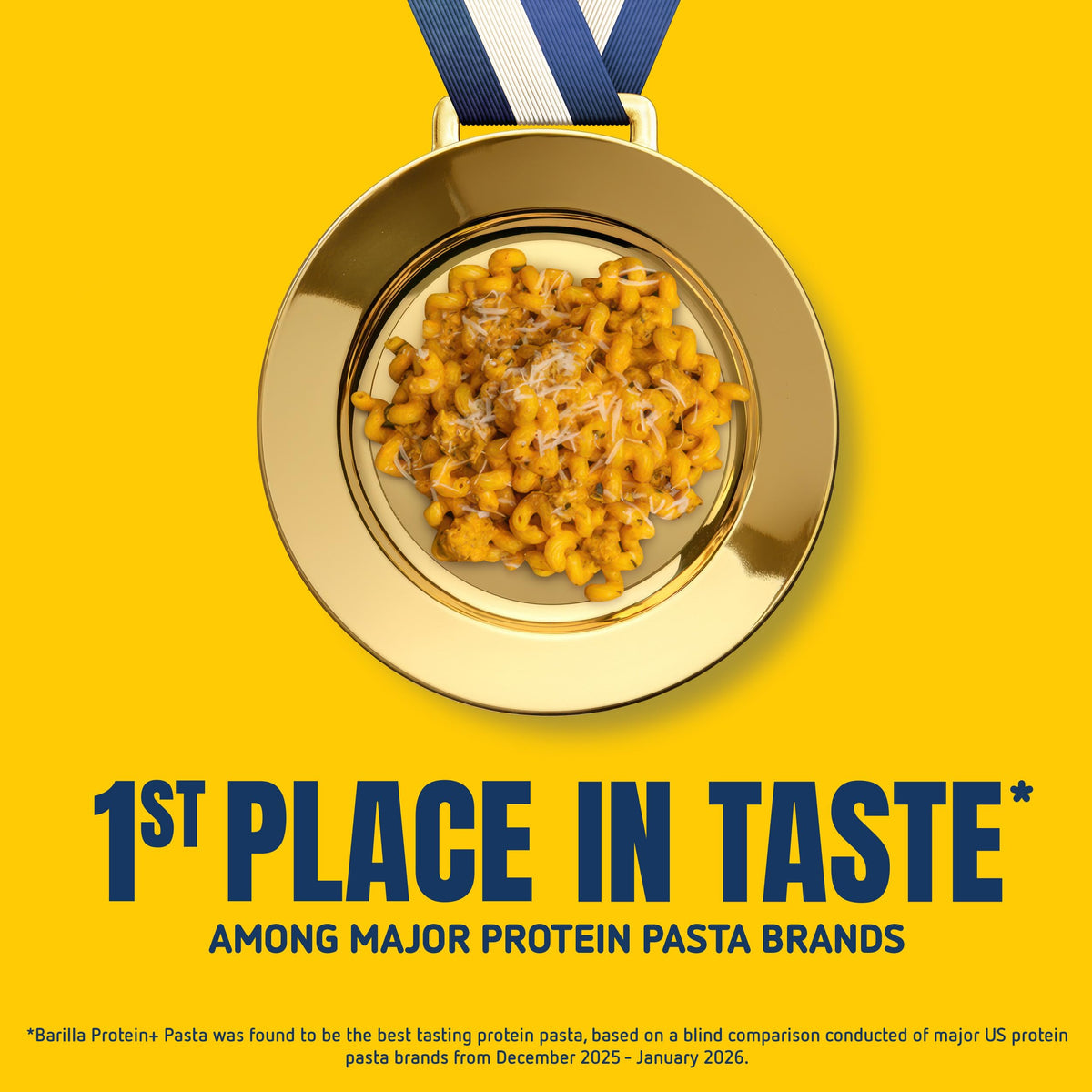 Barilla Protein+ Cellentani cooking scene showing quick boil time for weeknight dinners.
