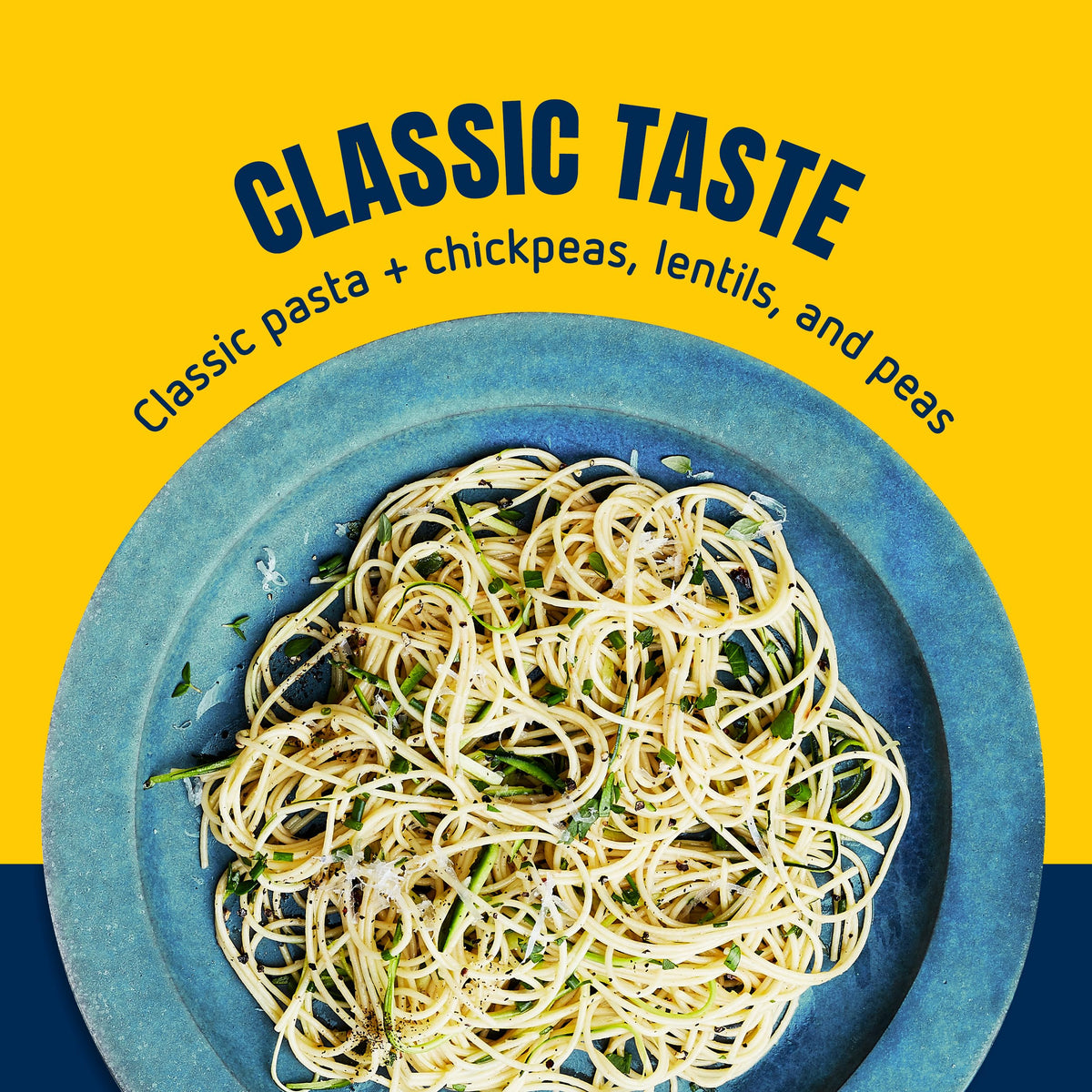 Barilla Protein+ box displays kosher certification and Non-GMO status