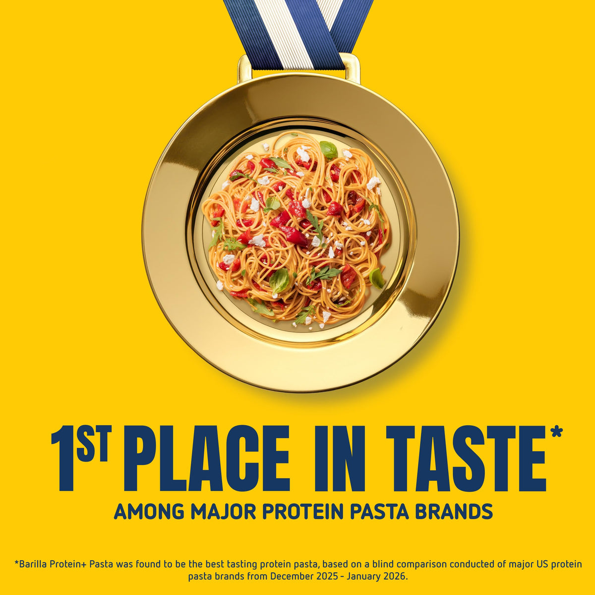 Barilla Protein+ Thin Spaghetti strands ready to cook for a quick protein boost
