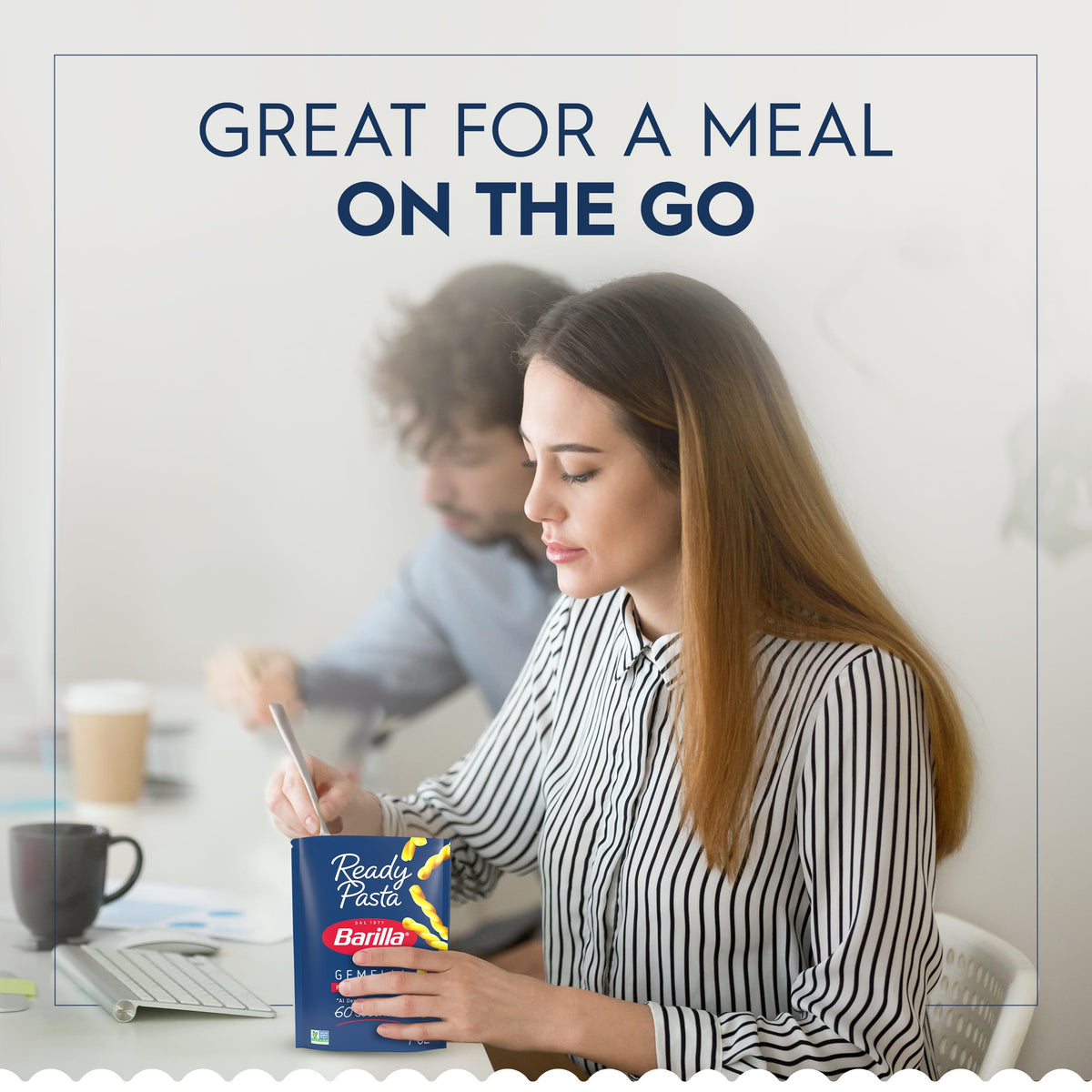 Barilla Ready Pasta served as a fast dinner side option
