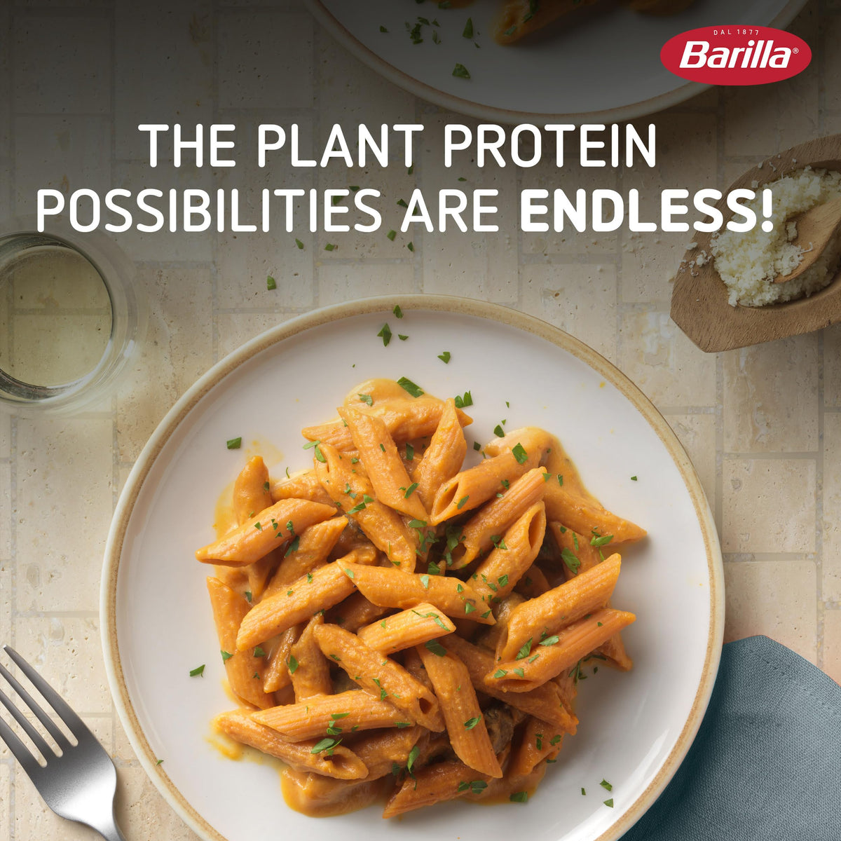 Close-up of Barilla Red Lentil Flour, a simple ingredient