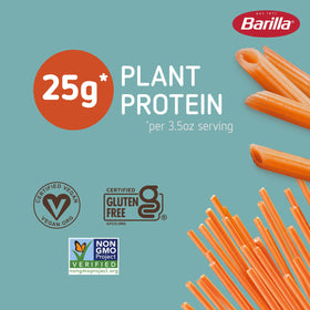 Barilla Red Lentil Penne box, gluten free pasta for meals