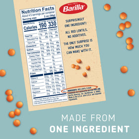 Barilla Red Lentil Penne is Kosher certified and Non-GMO