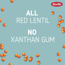 Barilla Red Lentil Penne providing 25 g protein and 11 g fiber per serving