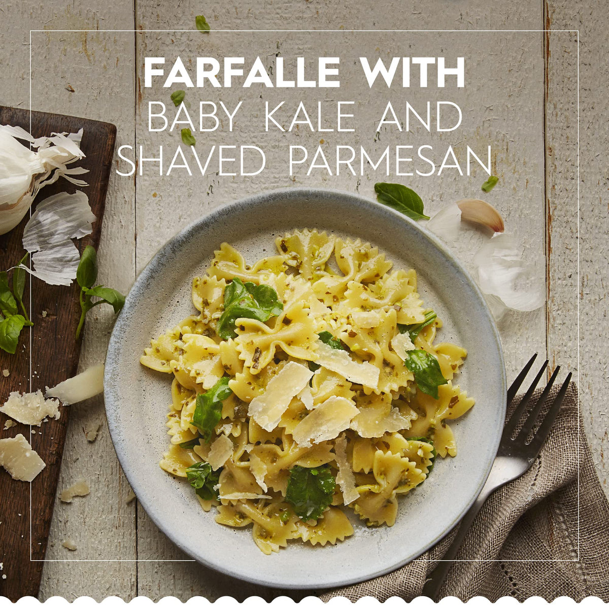 Barilla rotini twists perfect for twirling sauces in every bite.