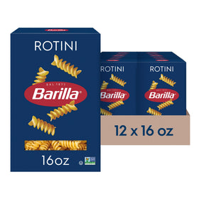 Barilla Rotini twists embrace sauce for rich, flavorful plates.