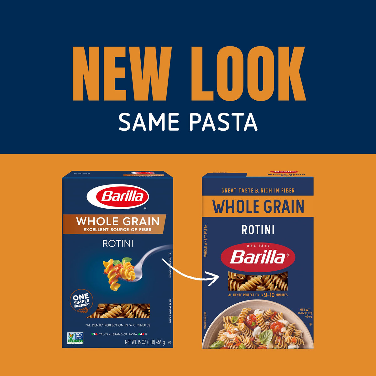 Uncooked rotini spirals designed to grip sauces with every bite.