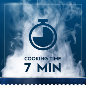 Barilla Tri-Color Rotini cooking to al dente in minutes.