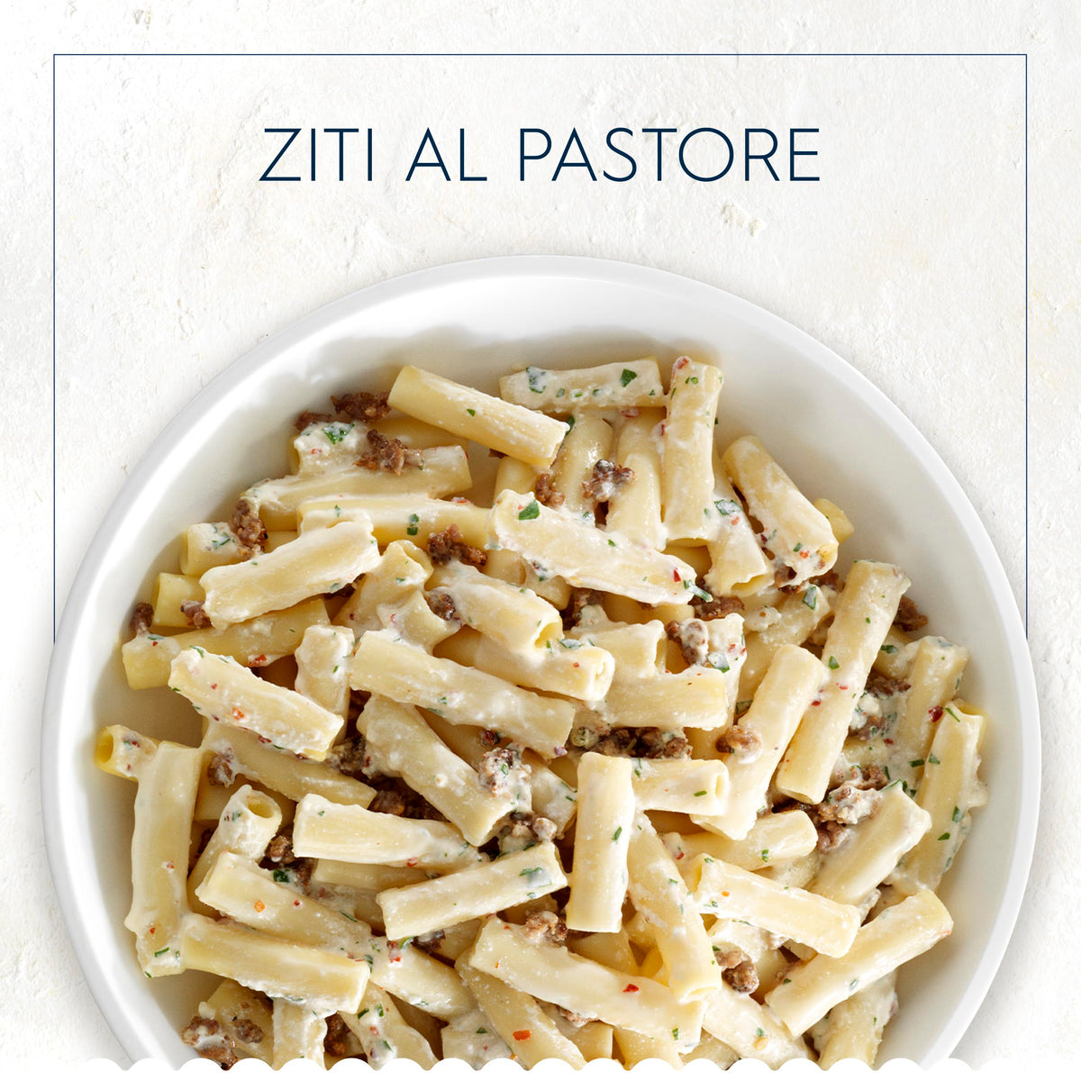 Barilla Ziti Pasta cooked to al dente texture for saucy dishes.