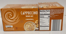 Barissimo Caramel Cappuccino pods cup pour shows quick indulgence in seconds.