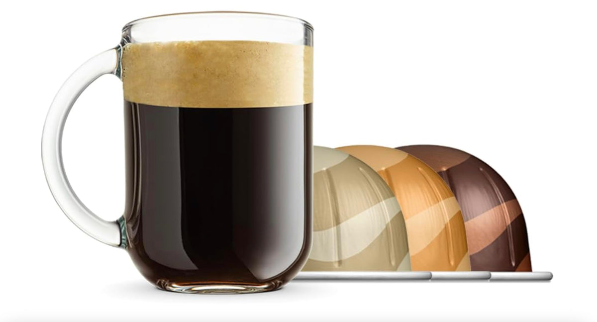 Barista Creations cup with coffee scene invites you to savor bold flavors.