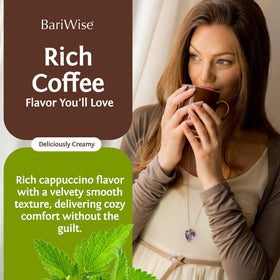 BariWise Protein Hot Drink Cappuccino keto-friendly option supports low-carb routines.