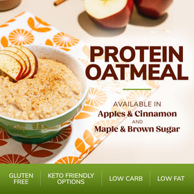 BariWise protein oatmeal served in a bowl with creamy texture