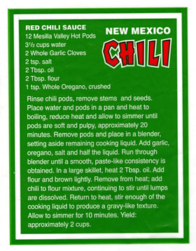 Barker's Dried Red Chili Pods—preservative-free, natural taste for home sauces.