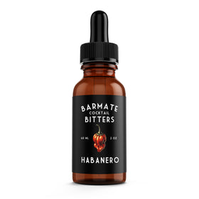 BarMate Spicy Habanero Bitters bottle shows premium craftsmanship and heat