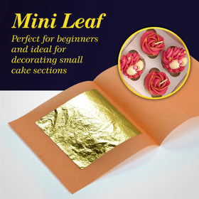 Barnabas 24K gold leaf for detailed confectionery designs