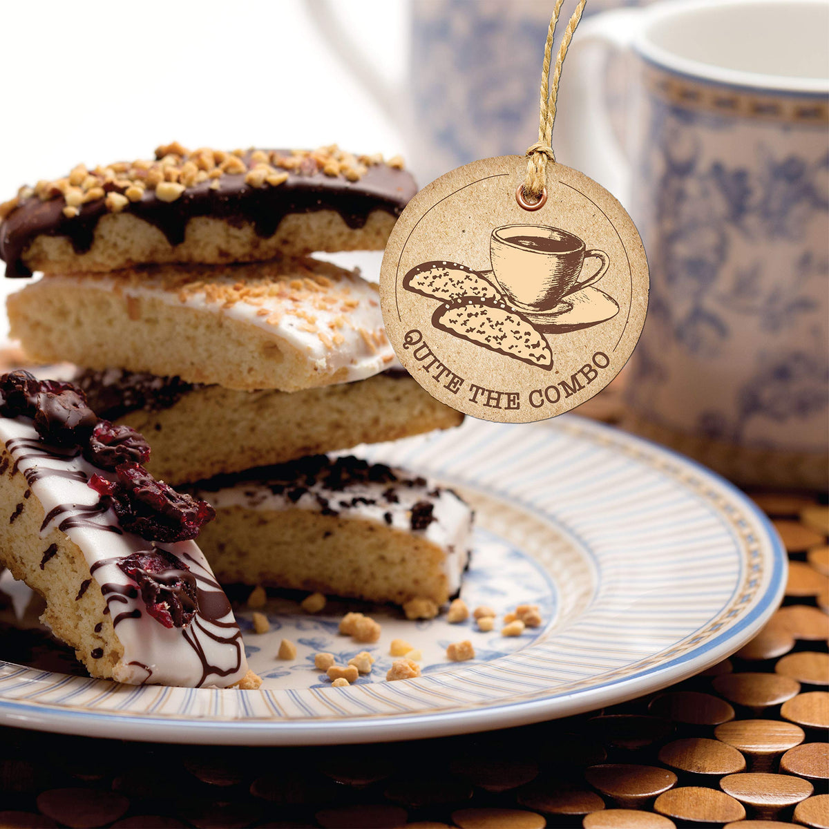 Chocolate chip biscotti from Barnetts provides classic, comforting notes.