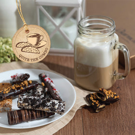 Barnetts Fine Biscotti colorful toppings add visual appeal and delicious contrast.