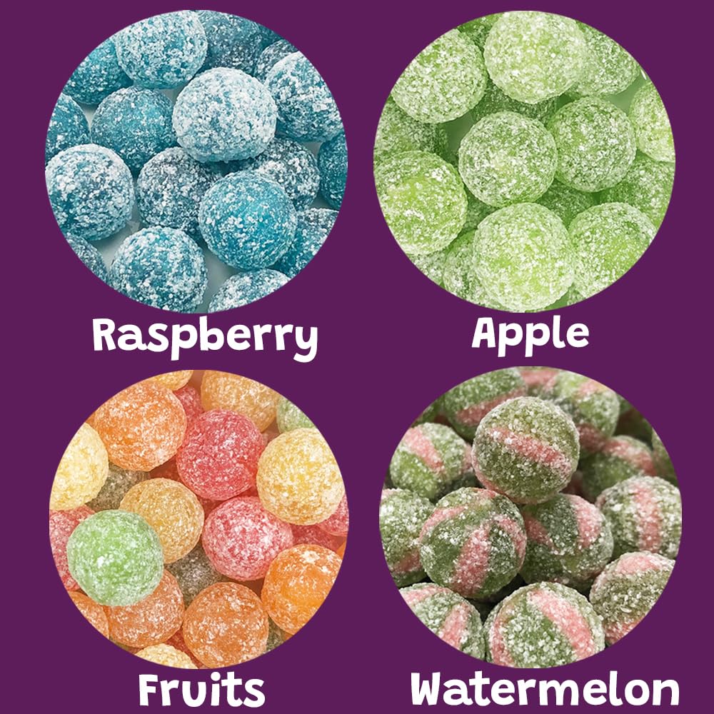 Barnetts Mega Sour Candy 4 Pack Party bags – perfect for treat stations and celebrations.
